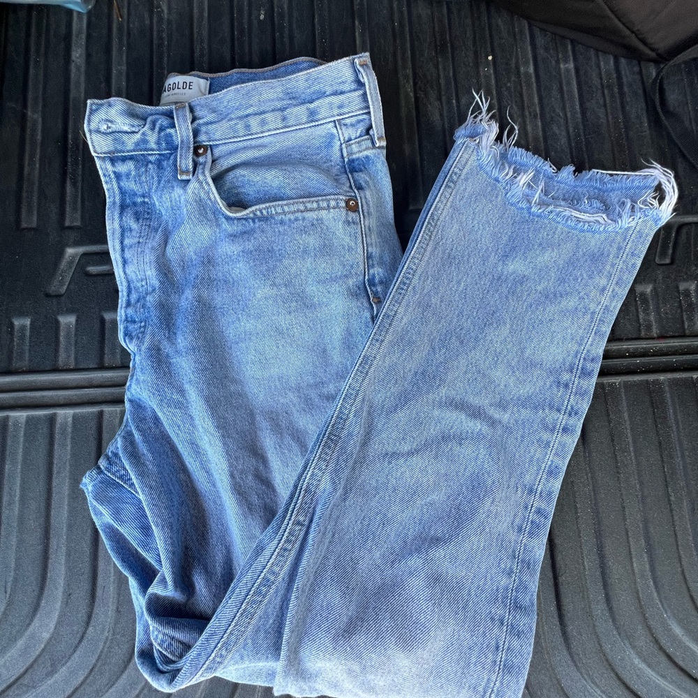 Agolde Riley high rise jeans